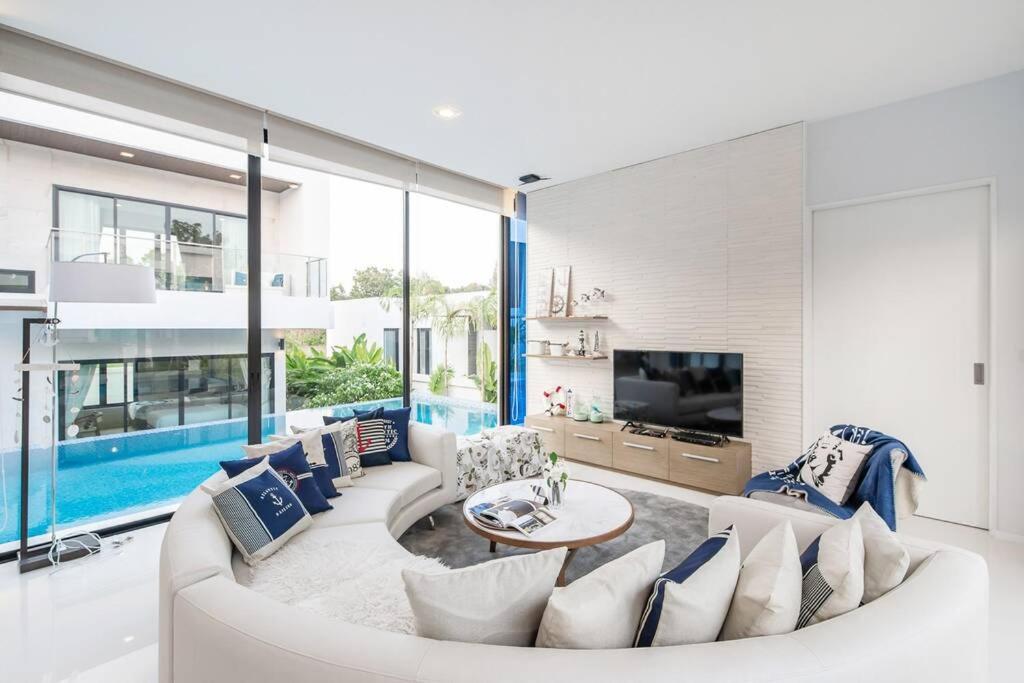 Moevenpick Luxury Villa2Fl-Private Pool-Sha Certified Na Chom Thian Exteriér fotografie